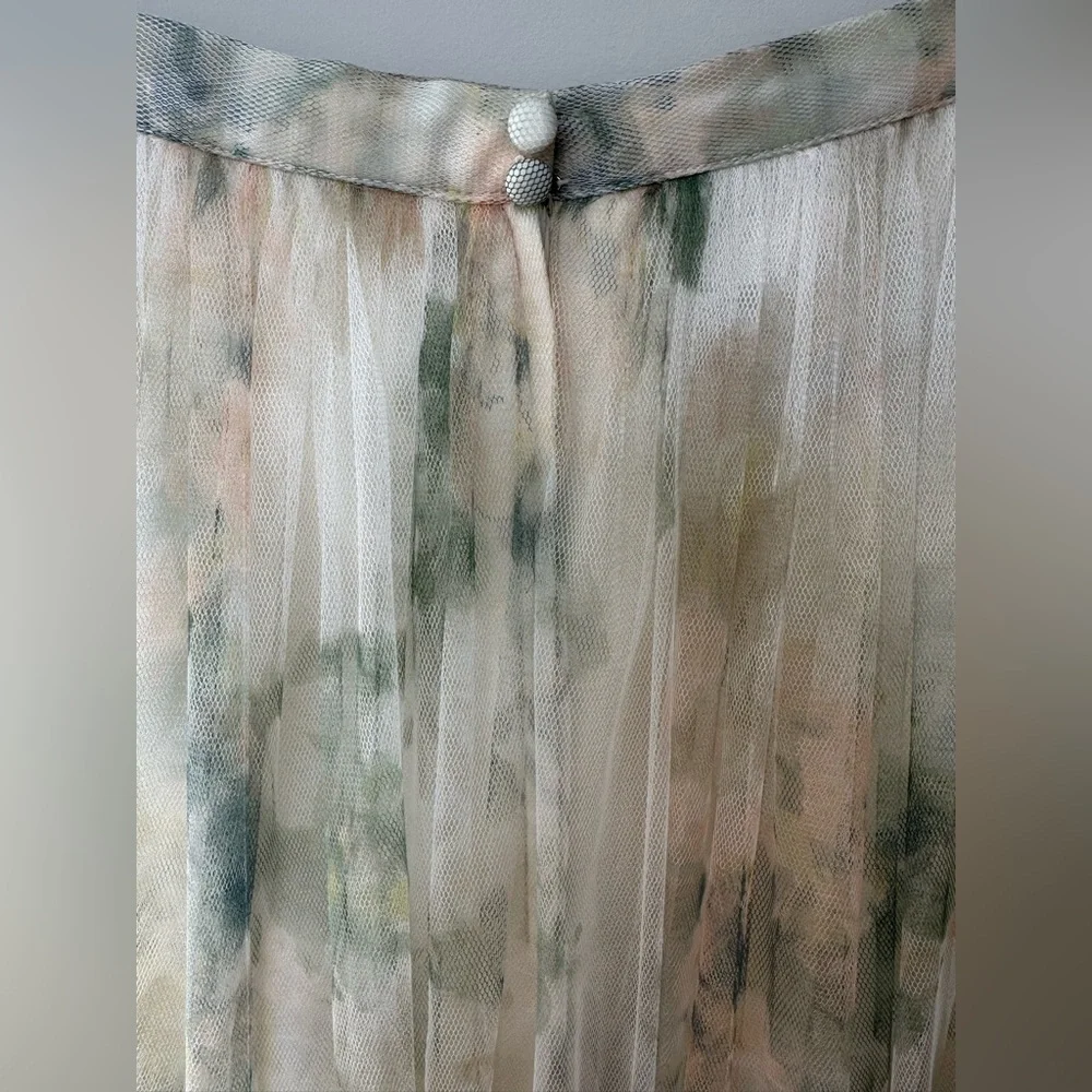 Jenny Yoo Pastel Maxi Skirt - Picture 8 of 13